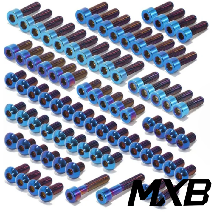 Titanium bolt kits