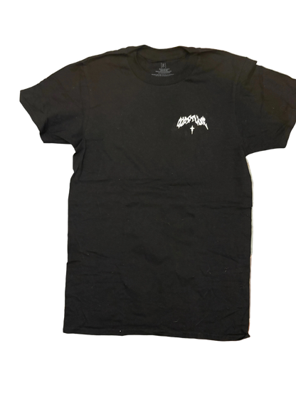 Black coastline T-shirt