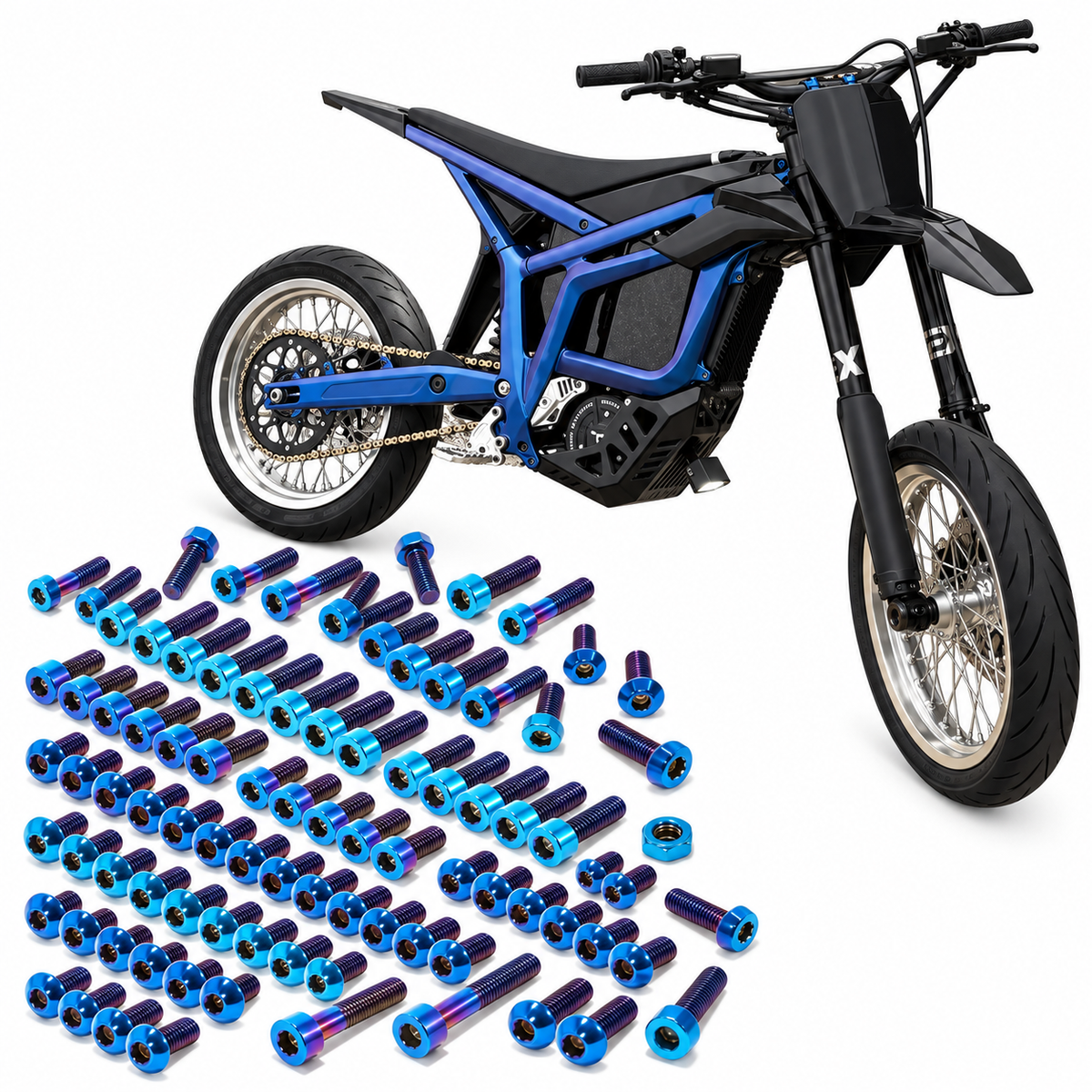 Talaria Komodo Complete Kit | Full-Body titanium + Fork