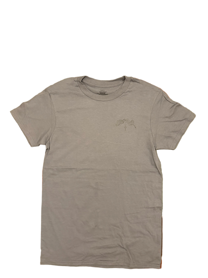 Grey coastline T-shirt