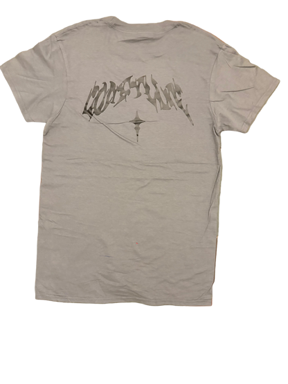 Grey coastline T-shirt