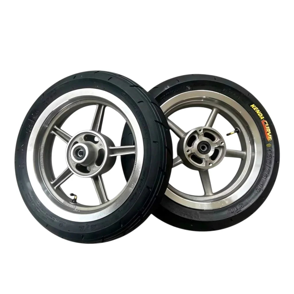 Chrome Tuttio/Yozma/Heybike/Razor | Supermoto Wheelset | 12-inch